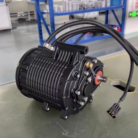 72V 5KW Hairpin PMSM　motor for E motorcycle　