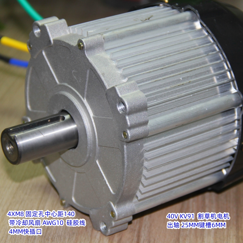 48V/60V BLDC motor with Hall and Temo sensors for RC mower 48V/60V BLDC motor with Hall and Temo sensors for RC mower