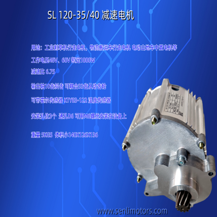 SL120-35 GearMotor gear Ratio 6.75:1 SL120-35 GearMotor gear Ratio 6.75:1