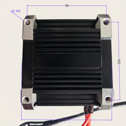 48V/60V PMSM motor with magnetic encode shaft D 16mm