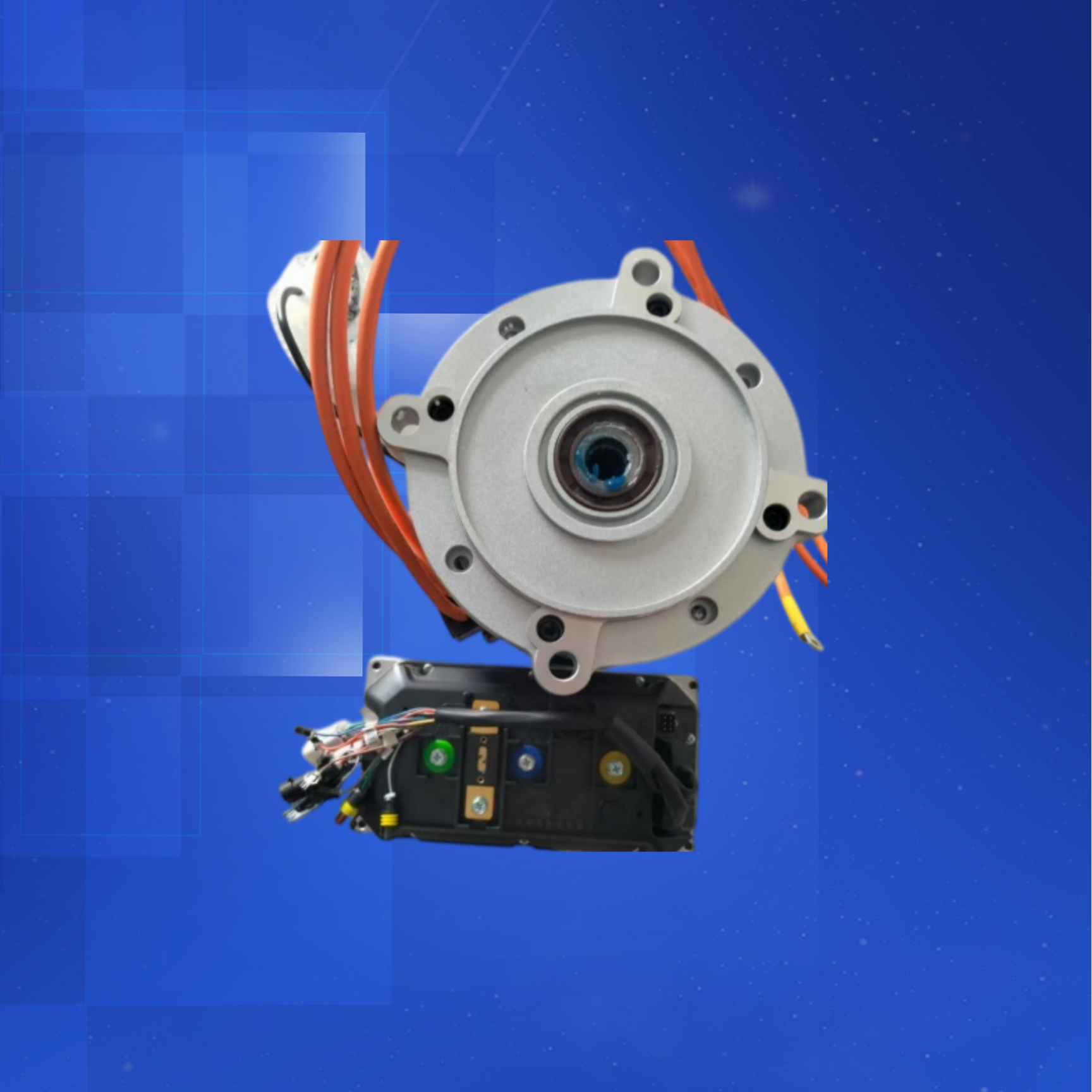 72V rated 5KW peak 10KW Hairpin PMSM motor