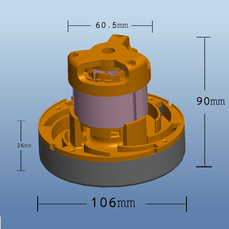 BLDC motor for air blower, Vacuum Cleaner