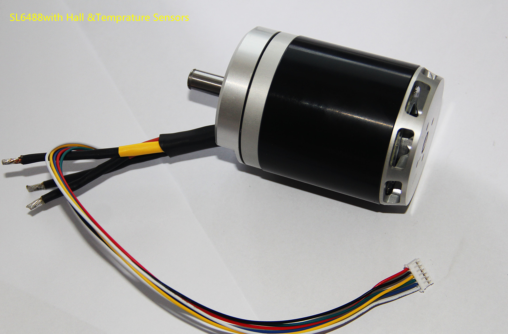 SL6488 outrunner motor with Hall ,Temp sensors