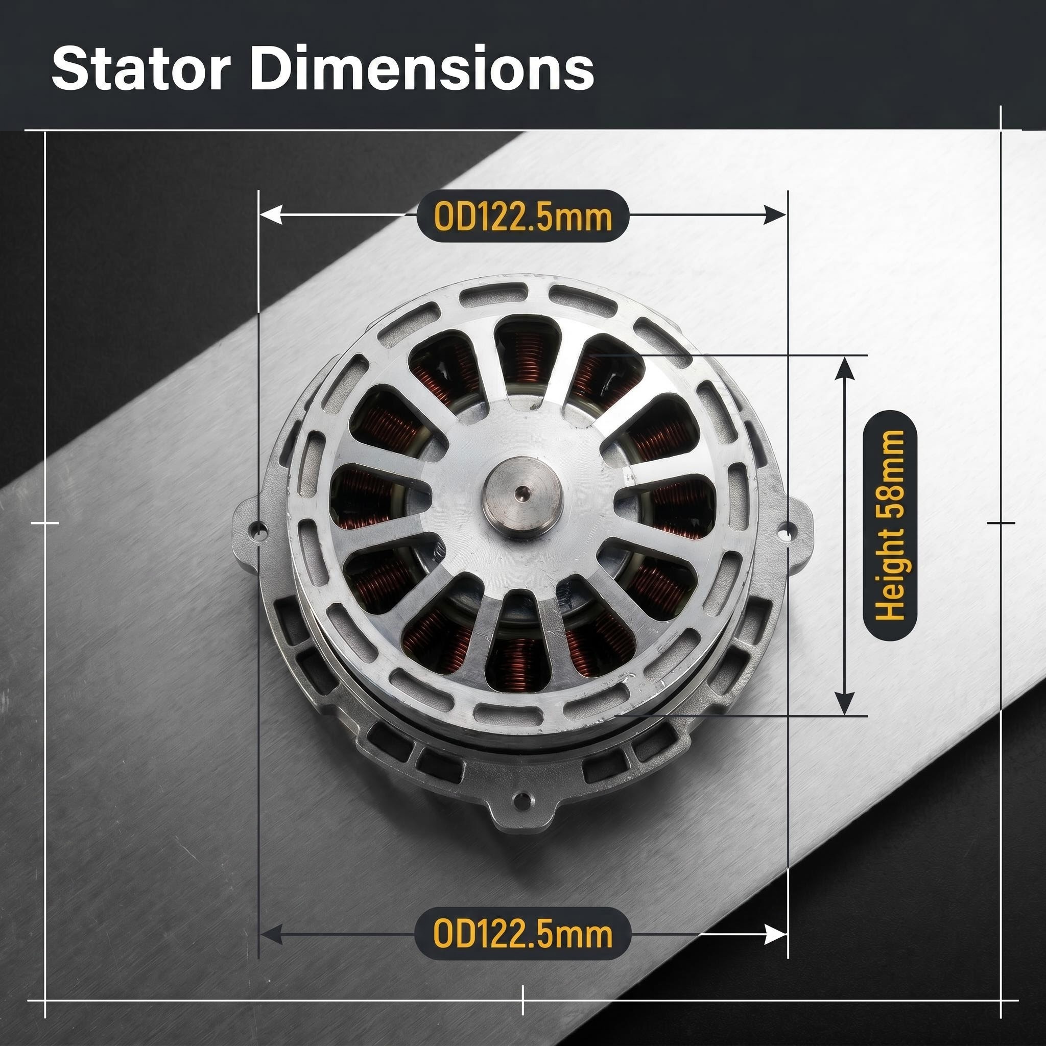 outrunner LAWN mower motor 