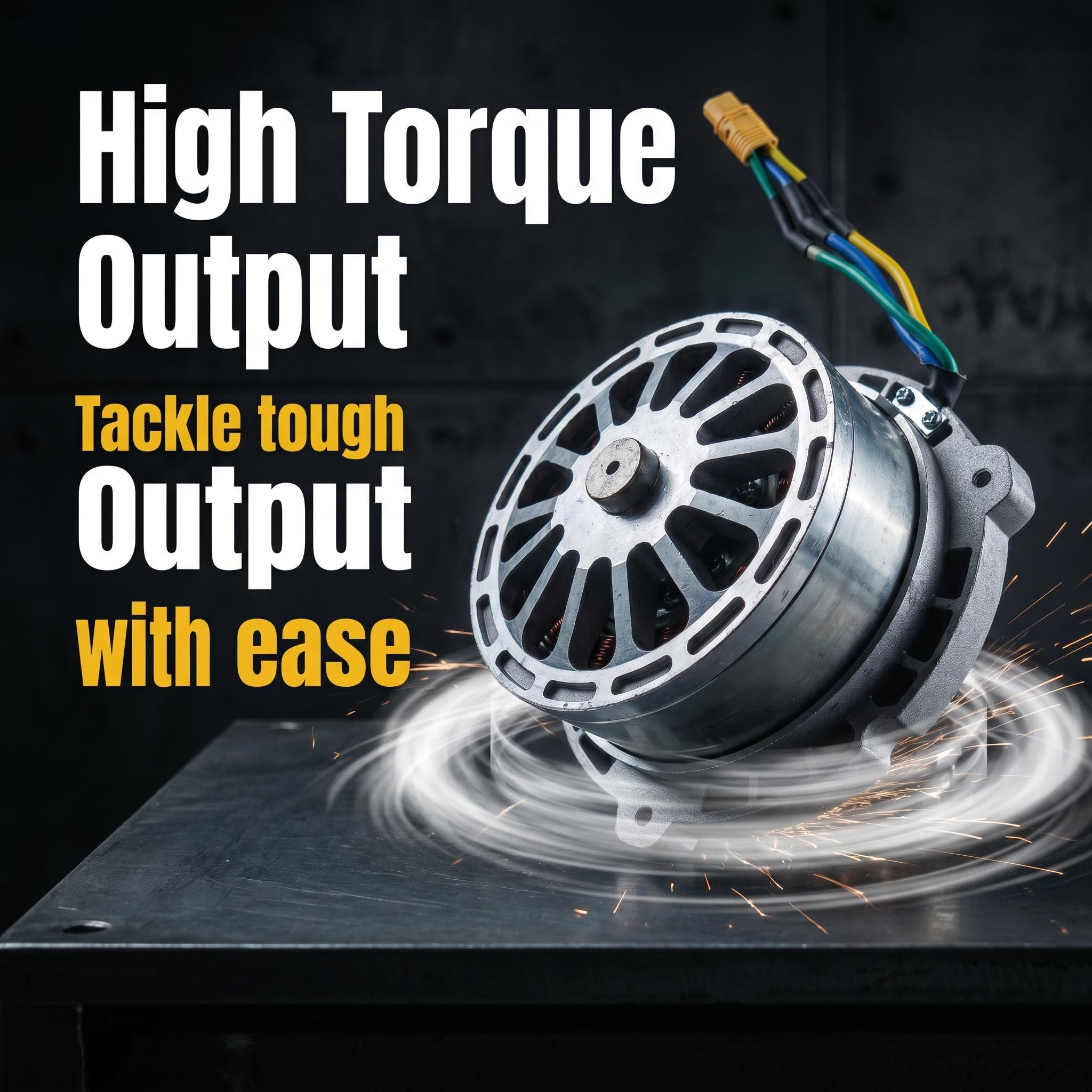 outrunner LAWN mower motor 