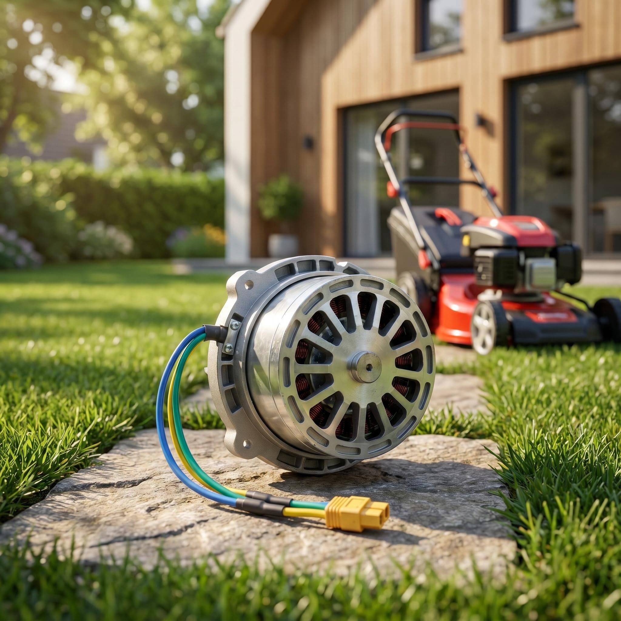 outrunner LAWN mower motor 