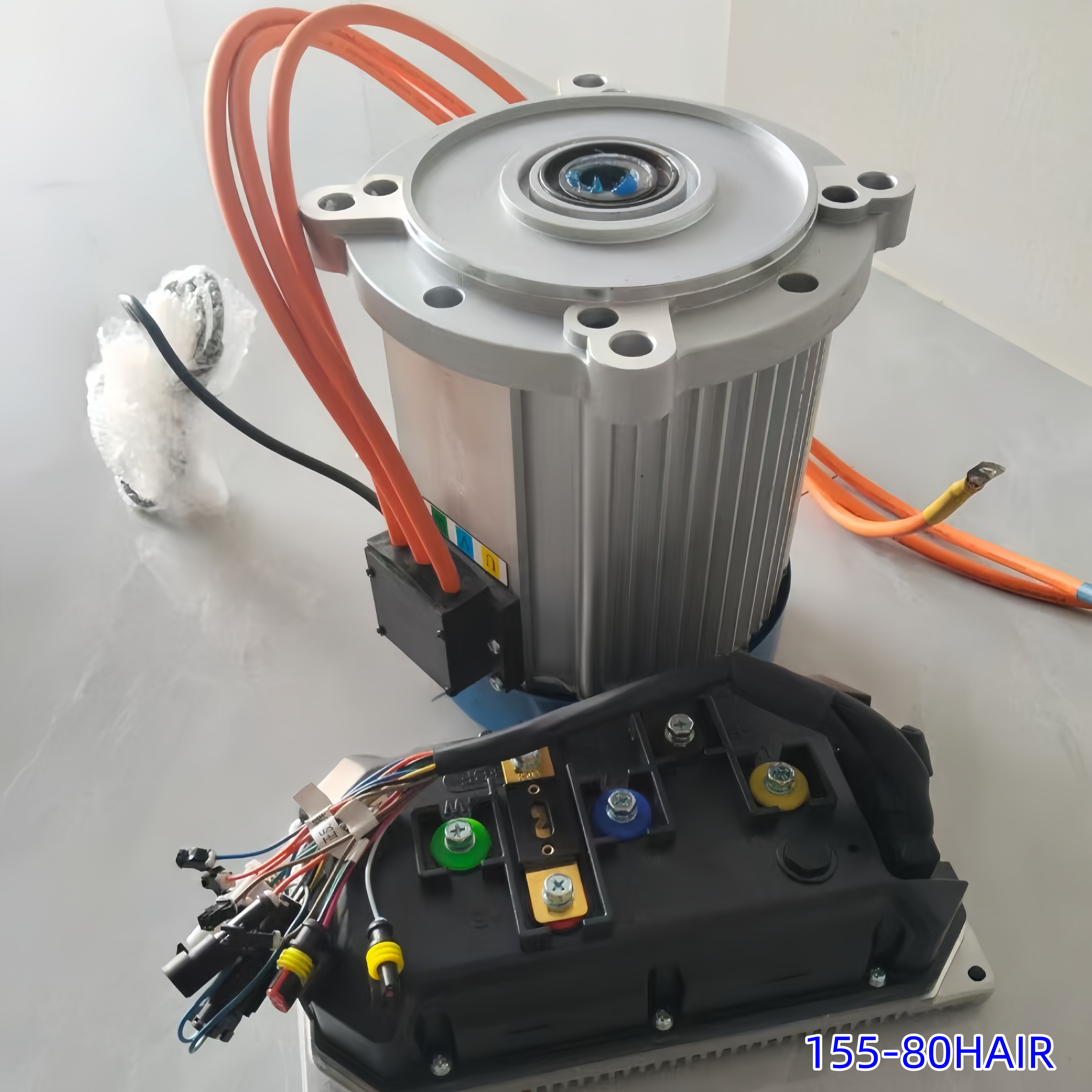72V rated 5KW peak 10KW Hairpin PMSM motor 
