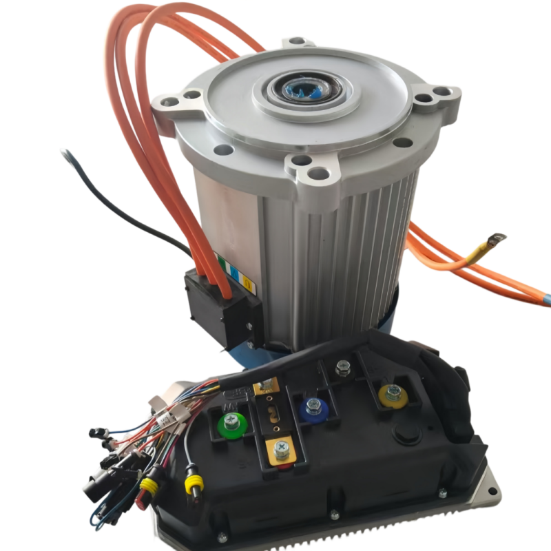 72V rated 5KW peak 10KW Hairpin PMSM motor 