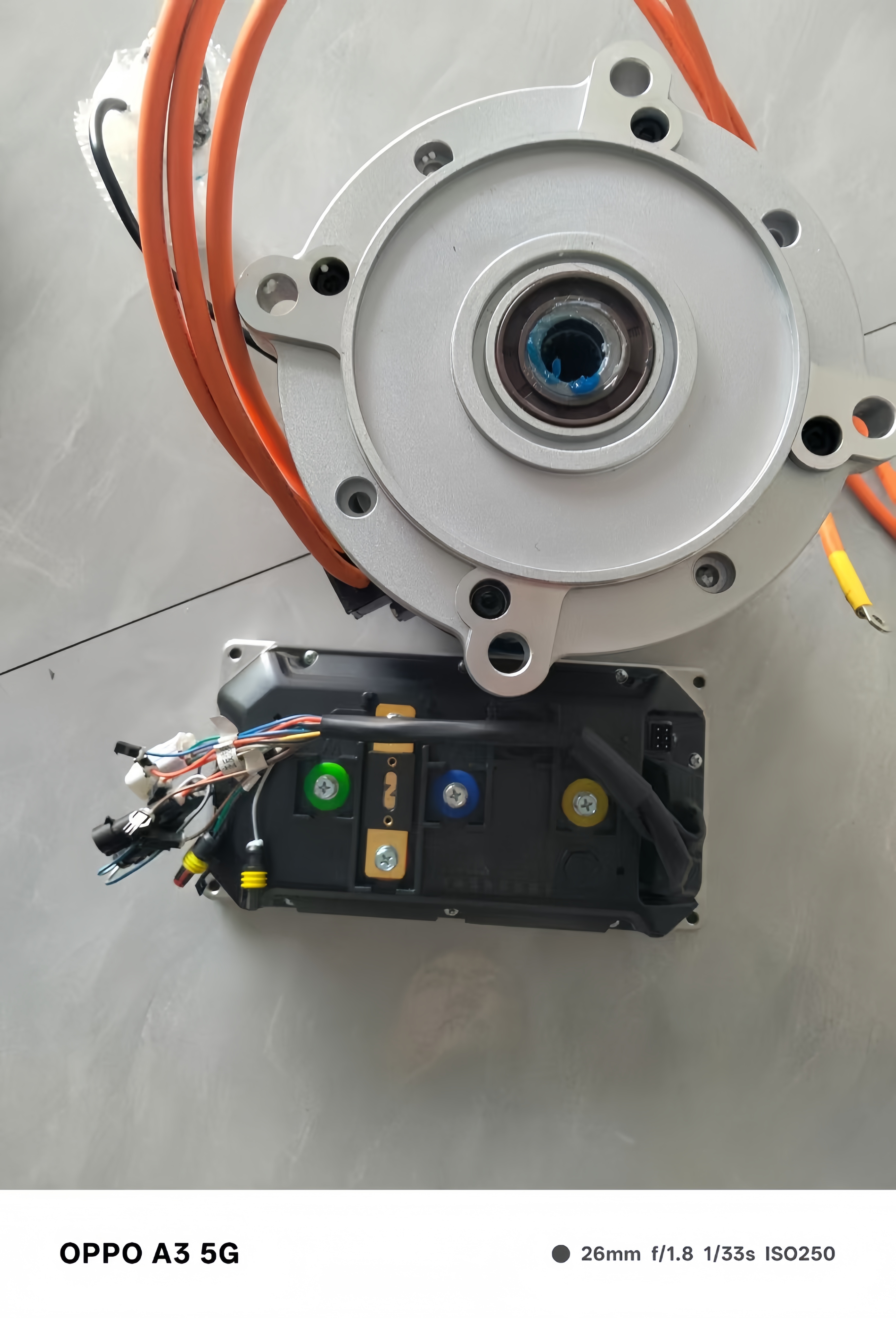 72V rated 5KW peak 10KW Hairpin PMSM motor 